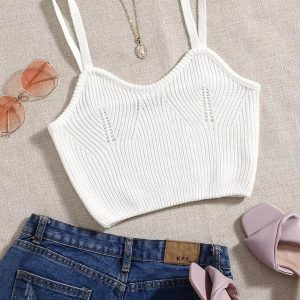 Crop Knit Top