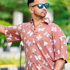 Drop shoulder shirt