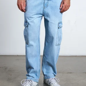 Cargo 6 Pocket Baggy Jeans